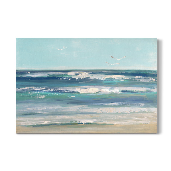 Galerie-Print "Windgepeitschte Bucht" 75x50 cm artboxONE