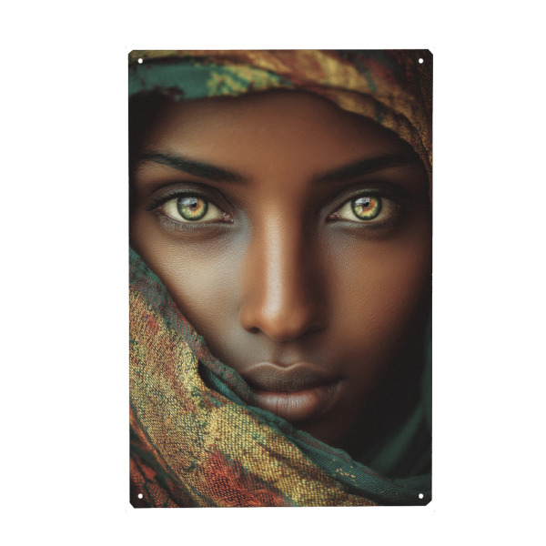 Holzbild "Augen voller Geschichten" artboxONE - Natur,Menschen,Reise / Länder