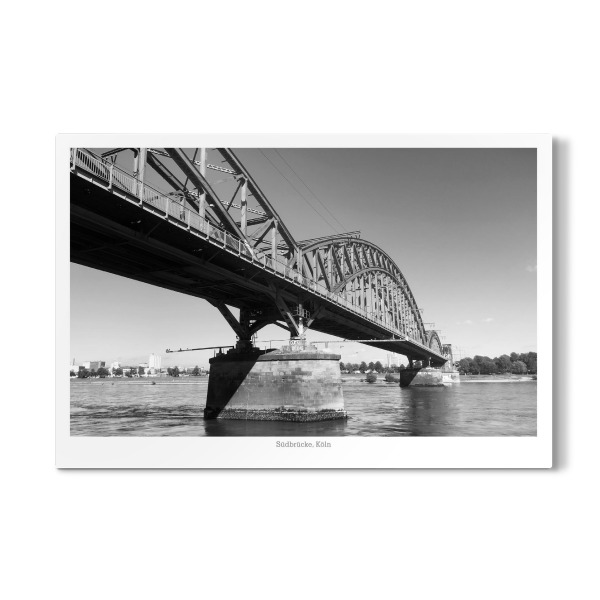 Galerie-Print "Südbrücke, Köln" 75x50 cm artboxONE