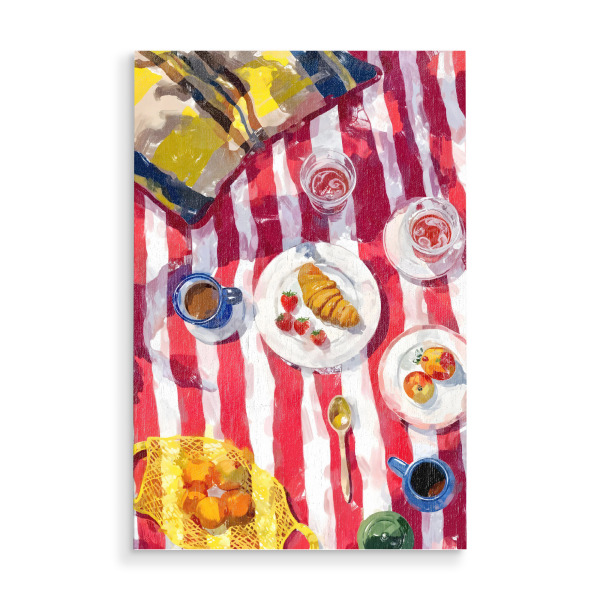 Holzbild "Where The Sun Finds Us" artboxONE - Essen & Trinken