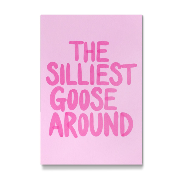 Galerie-Print "Die dummste Gans herum" 30x20 cm artboxONE