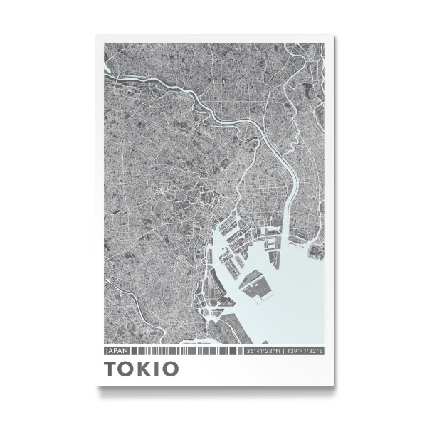 Galerie-Print "Tokio City Color" 75x50 cm artboxONE