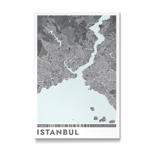 Galerie-Print "Istanbul Color Map" 30x20 cm artboxONE