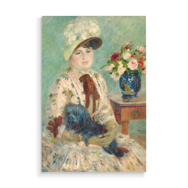Holzbild "Mlle Charlotte Berthier" artboxONE - Menschen,Für Mama,Für Papa