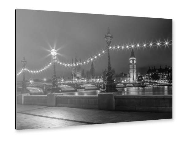 Alu-Dibond "Magische Nacht in Westminster" 75x50 cm artboxONE