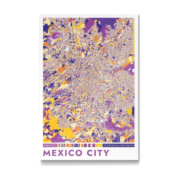 Galerie-Print "Mexico City Color" 30x20 cm artboxONE
