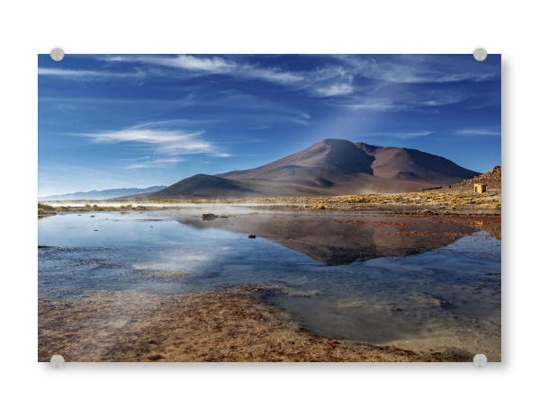 Acrylglasbild "Aguas Termales Polques" artboxONE - Natur,Reise