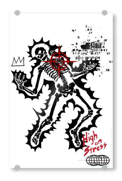 Acrylglasbild "High on Stress" artboxONE - Abstrakt