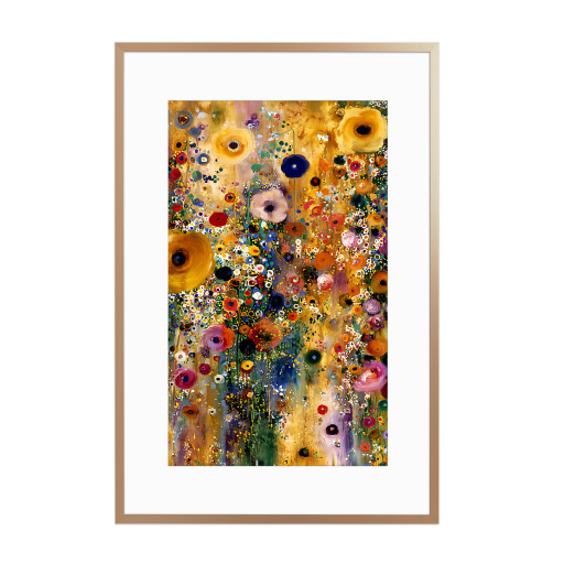 Blumen Abst. H, Klimt (matart)