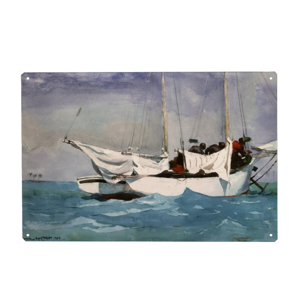 Holzbild "Anker einholen" artboxONE - Reise,Reise / Strand und Meer,Reise / Länder