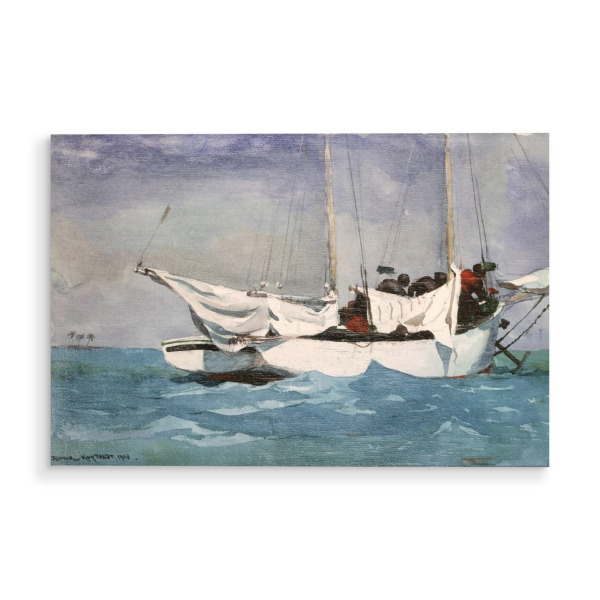 Holzbild "Anker einholen" artboxONE - Reise,Reise / Strand und Meer,Reise / Länder