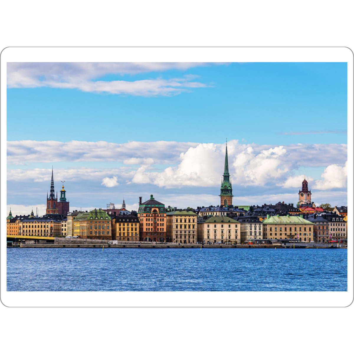 Tischset "Kirchen und historische Gebäude" artboxONE - Reise,Architektur,Reise / Länder,Städte / Stockholm