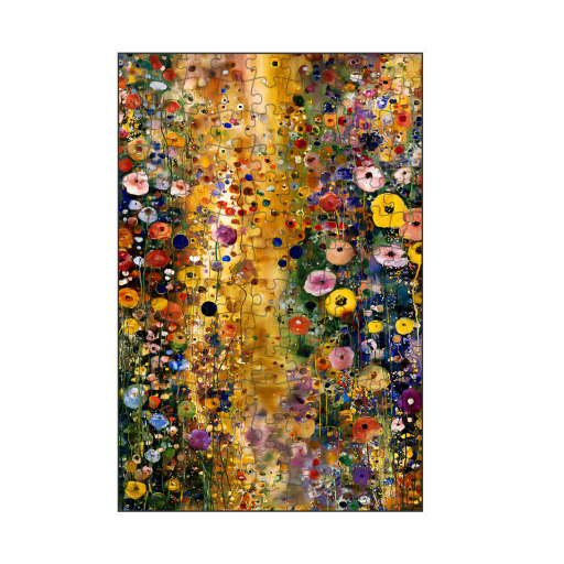 Flowers Abstract G, Klimt (matart)