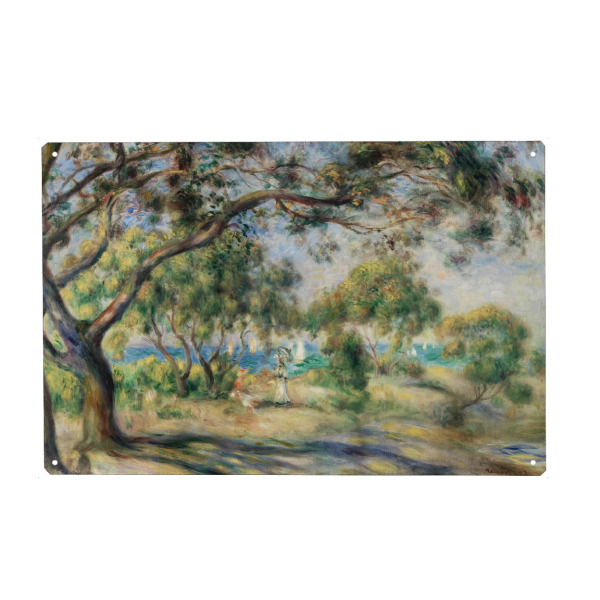 Metall Poster "Bois de la Chaise" artboxONE - Reise,Für Mama,Für Papa