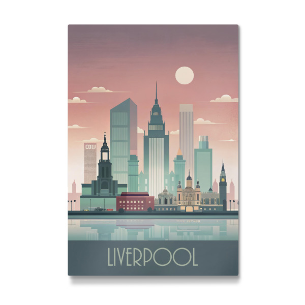 Galerie-Print "Skyline von Liverpool" 30x20 cm artboxONE