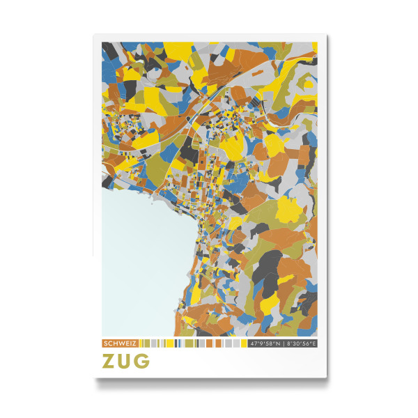 Galerie-Print "Zug Color" 75x50 cm artboxONE