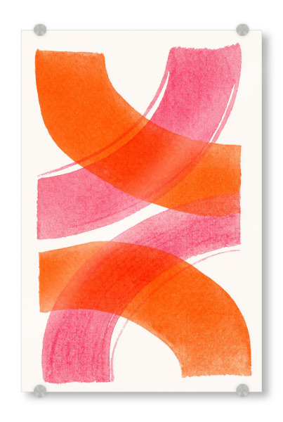 Acrylglasbild "Kunstvolle Linienstrukturen" artboxONE - Natur,Abstrakt,Geometrie