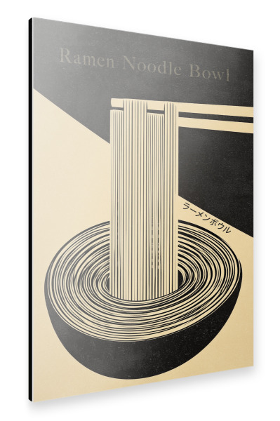 Alu-Dibond "Ramen Japanische Essenskunst" 75x50 cm artboxONE