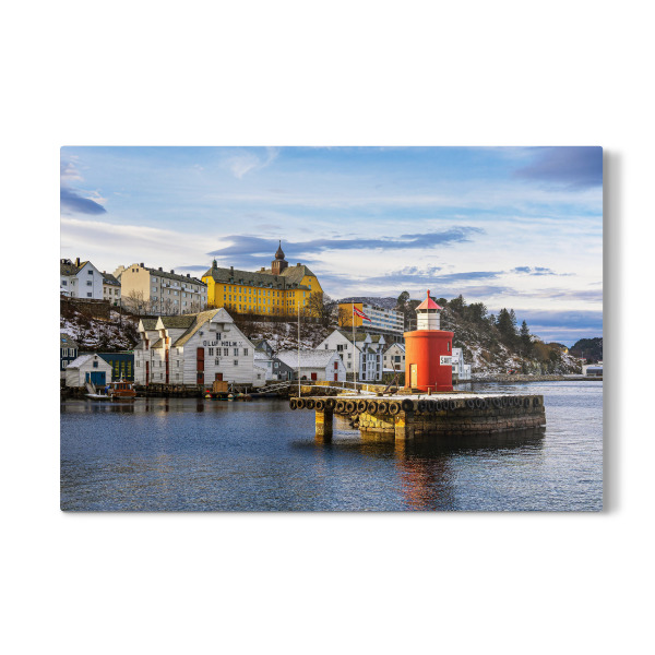 Galerie-Print "Molenturm in Ålesund" 75x50 cm artboxONE