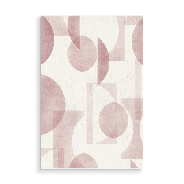 Holzbild "Weingut Armonica" artboxONE - Abstrakt,Geometrie - Geometrisch,Formen,Strukturiert,Weich,Ausgewogen,Balance,Abstrakte kunst,Minimal,Scandi