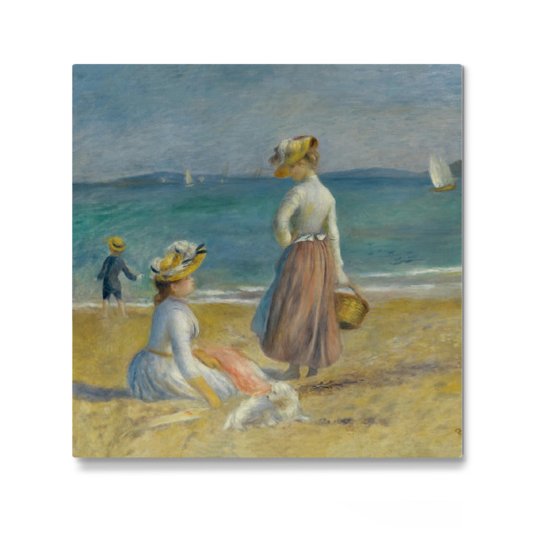 Galerie-Print "Figuren am Strand" 30x30 cm artboxONE