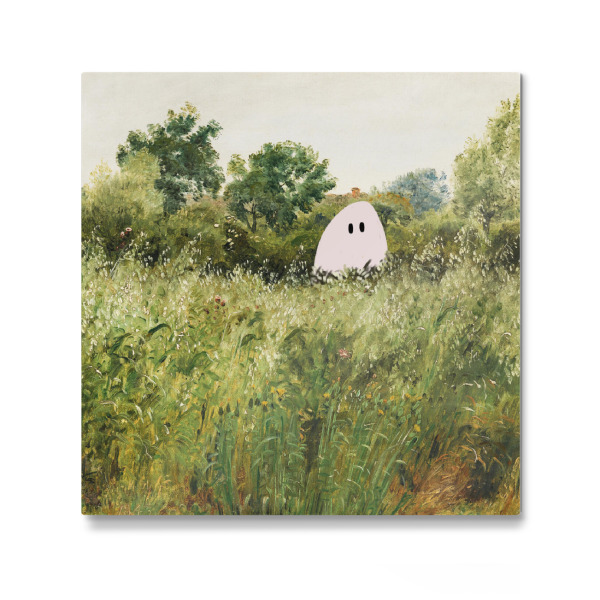 Galerie-Print "Cute ghost" 30x30 cm artboxONE