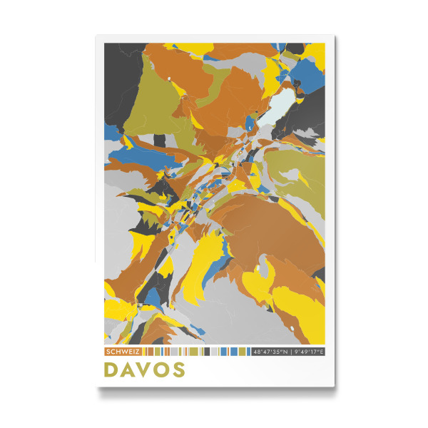 Galerie-Print "Davos Color" 75x50 cm artboxONE