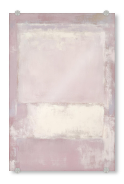 Acrylglasbild "Lavendel Felder" artboxONE - Natur,Abstrakt,Geometrie