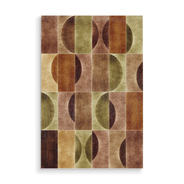 Holzbild "Velluto Düstere Geometrie" artboxONE - Abstrakt,Geometrie