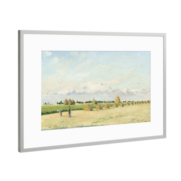 Poster mit Rahmen Silber "Ile-de-France" artboxONE - Natur,Reise