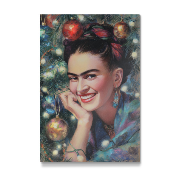 Galerie-Print "Festliche Weihnachts Frida" 30x20 cm artboxONE
