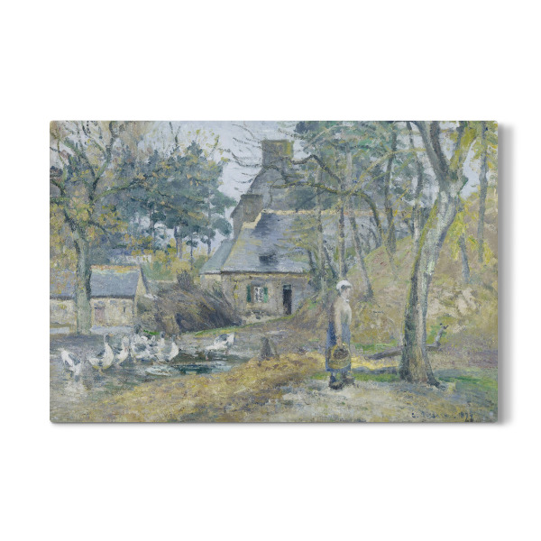 Galerie-Print "Bauernhof in Montfoucault" 75x50 cm artboxONE