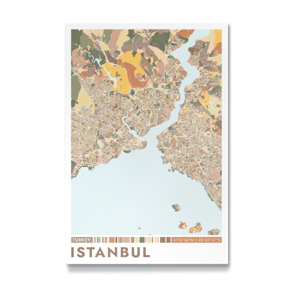 Galerie-Print "Istanbul City Color" 75x50 cm artboxONE
