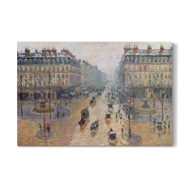 Galerie-Print "Wirkung von Schnee am Morgen" 75x50 cm artboxONE