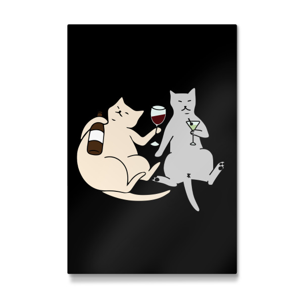 Galerie-Print "Cocktail Cats" 75x50 cm artboxONE