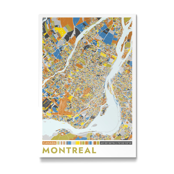 Galerie-Print "Montreal Color" 75x50 cm artboxONE