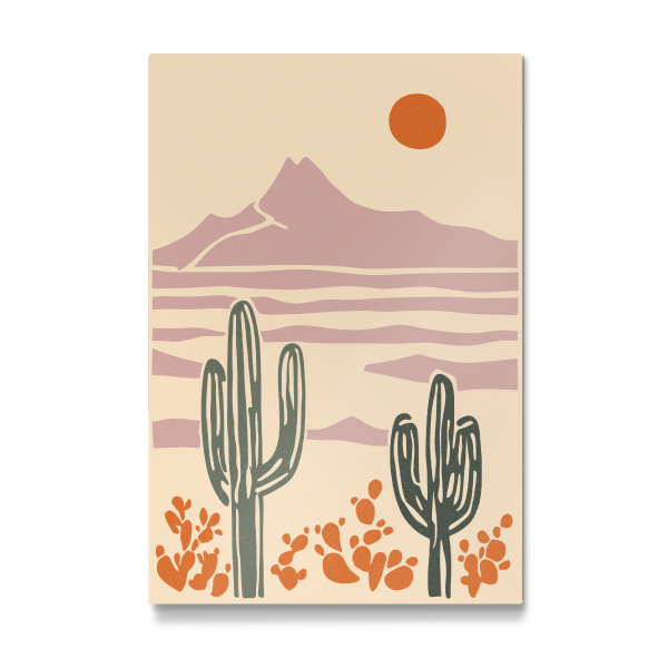 Galerie-Print "Desert Heart (02)" 75x50 cm artboxONE