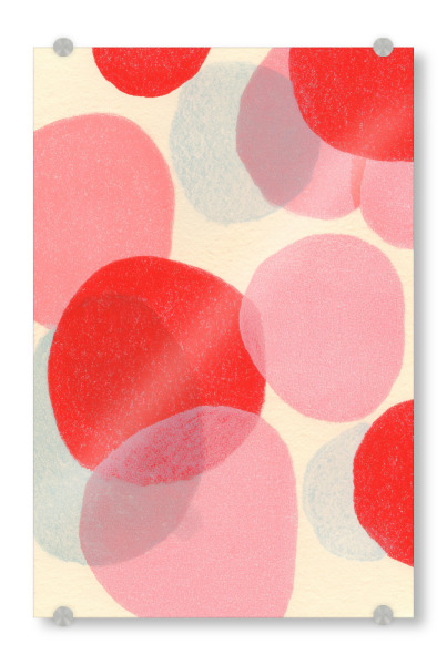 Acrylglasbild "Runde Formenspiel" artboxONE - Für Kinder,Abstrakt,Geometrie