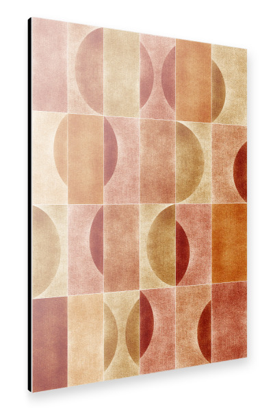 Alu-Dibond "Velluto-Fallgeometrie" 75x50 cm artboxONE