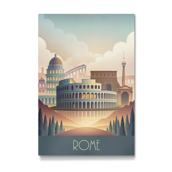 Galerie-Print "Die Skyline von Rom" 75x50 cm artboxONE