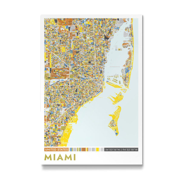 Galerie-Print "Miami Color" 30x20 cm artboxONE