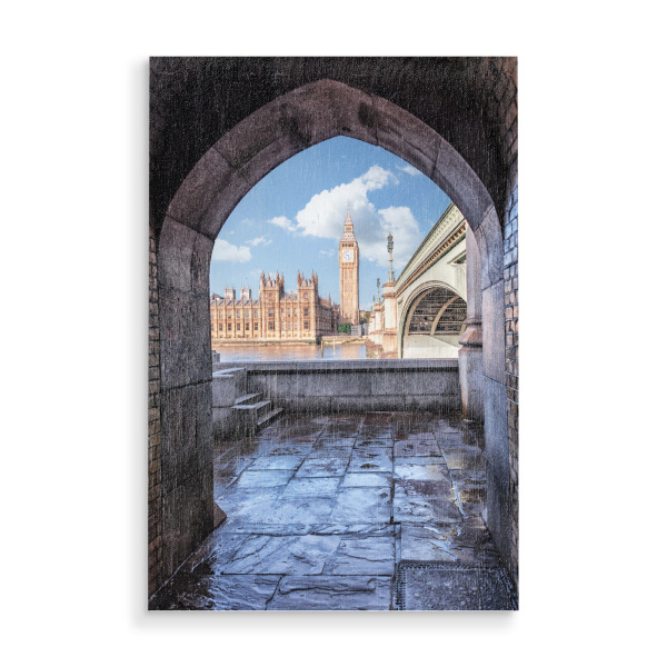 Holzbild "Westminster" artboxONE - Städte / London,Reise,Architektur