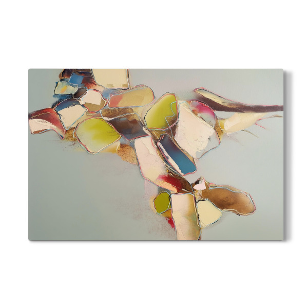 Galerie-Print "Abstrakte Ruhe im Fluss" 75x50 cm artboxONE