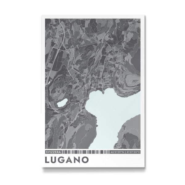 Galerie-Print "Lugano City Color" 30x20 cm artboxONE