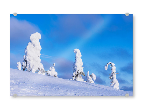 Acrylglasbild "Ruka im Winter" artboxONE - Natur,Reise,Reise / Länder