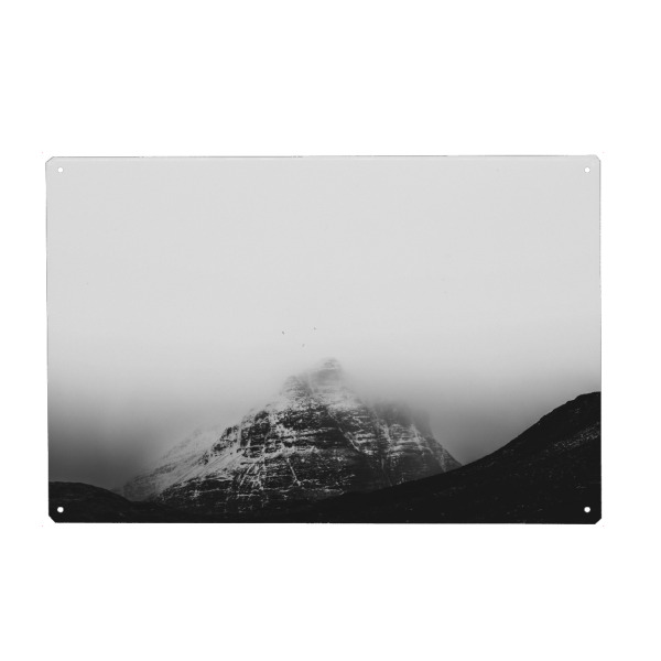 Holzbild "The Crown" artboxONE - Natur,Reise,Abstrakt,Schwarzweiß,Reise / Länder