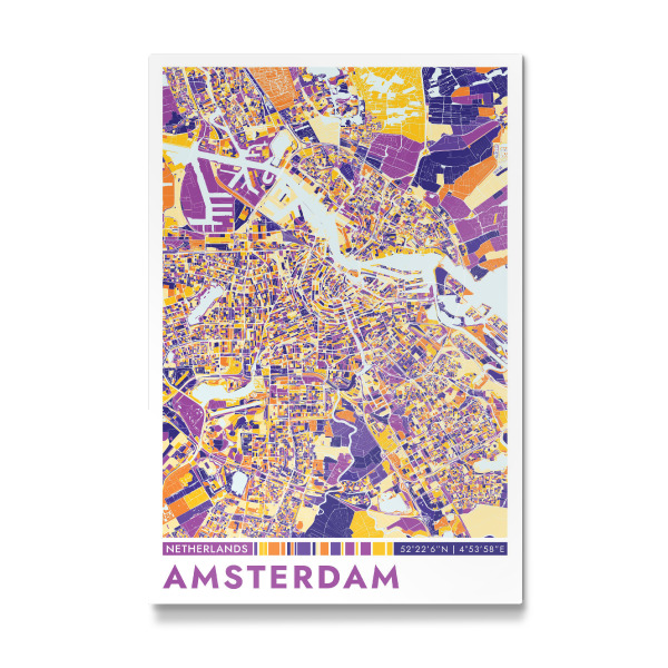 Galerie-Print "Amsterdam Color" 30x20 cm artboxONE
