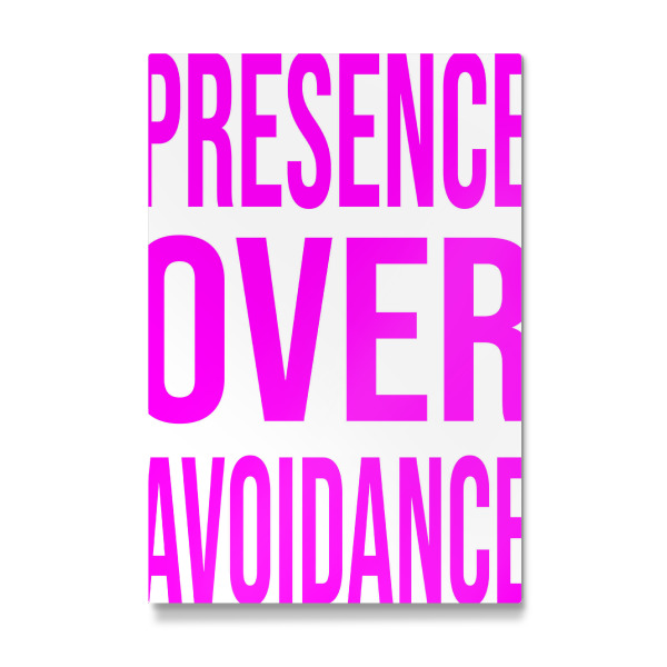 Galerie-Print "Präsenz statt Vermeidung" 75x50 cm artboxONE