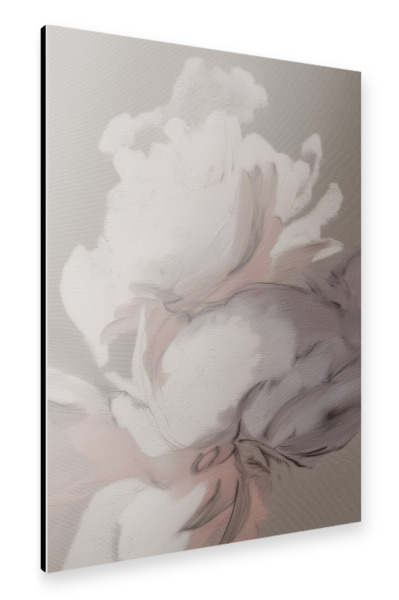 Alu-Dibond "Farbpoesie Floral" 75x50 cm artboxONE