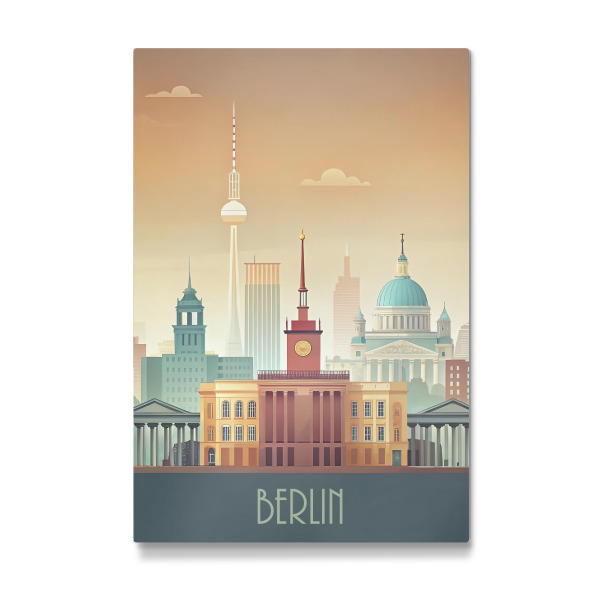 Galerie-Print "Die Skyline von Berlin" 75x50 cm artboxONE